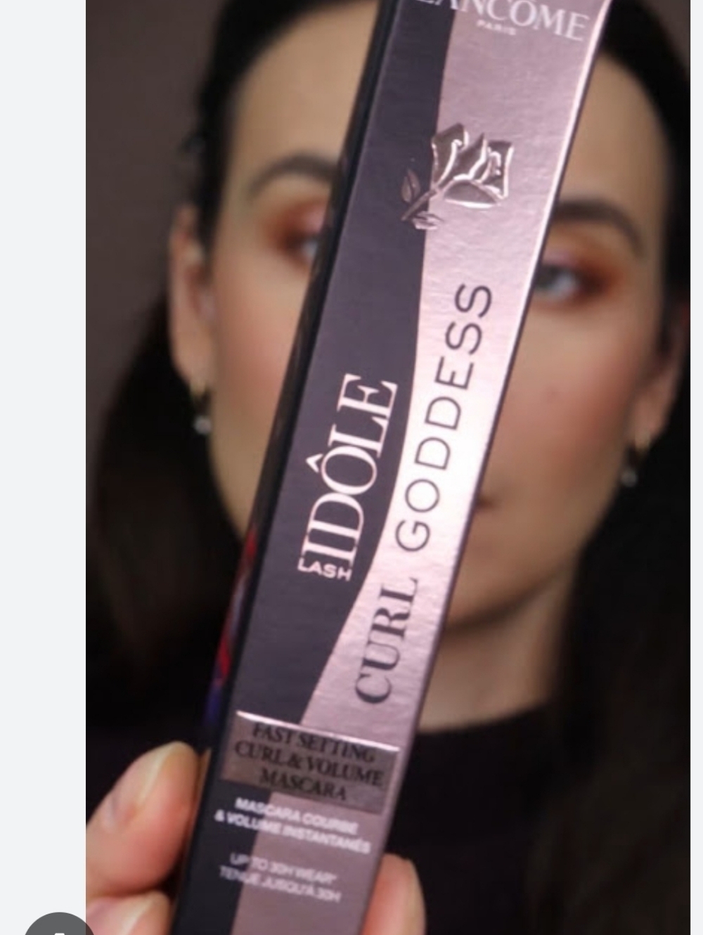 Lancôme Lash Idôle Curl Goddess Fast Setting Mascara  Black